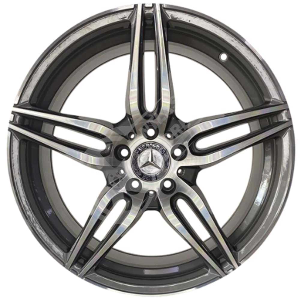 8.5X19 PCD 5X112 DY-289 Mercedes Gun Metal ET38 66.6