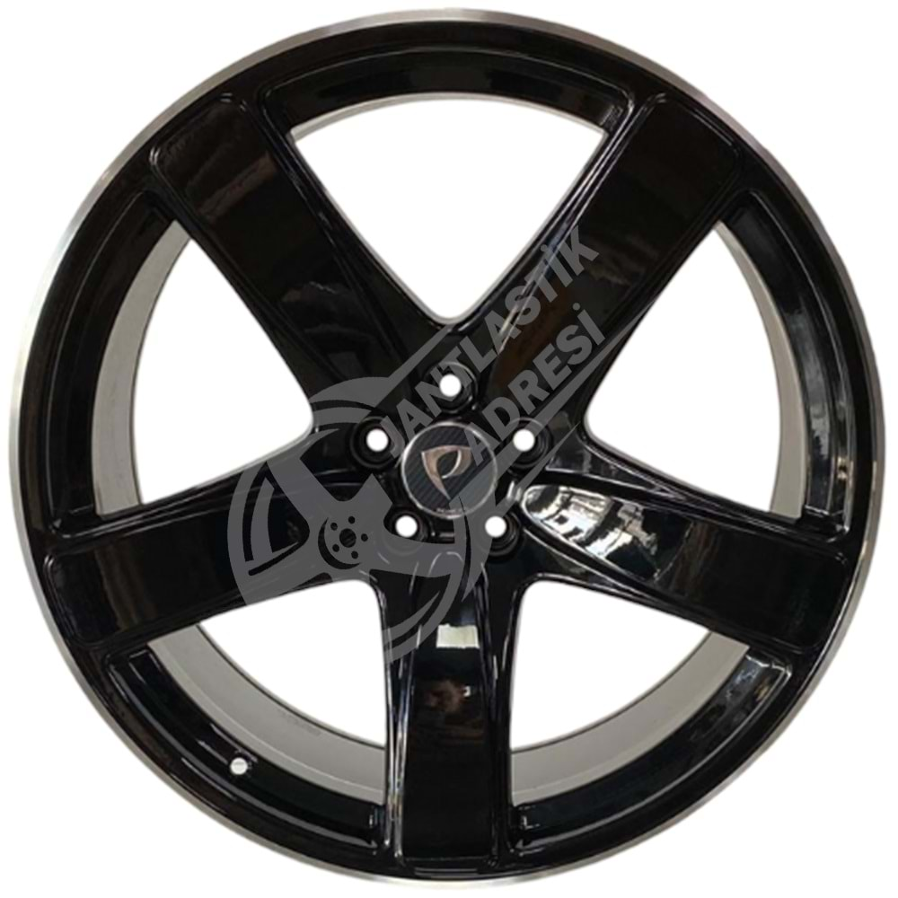 9.0X21 PCD 5X112 BK-5513 Black ET26 66.45