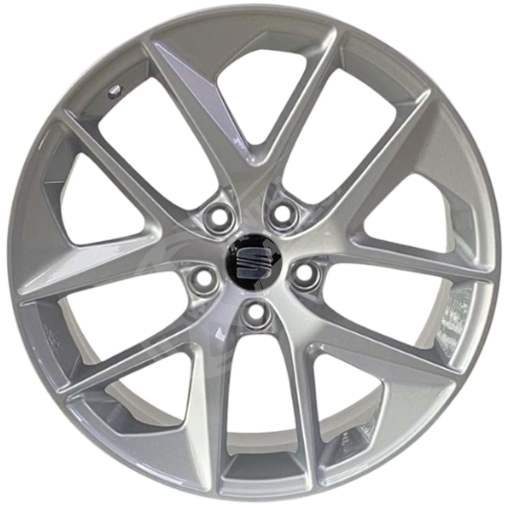 8.0X18 PCD 5X112 Truva-227 Silver ET35 57.1