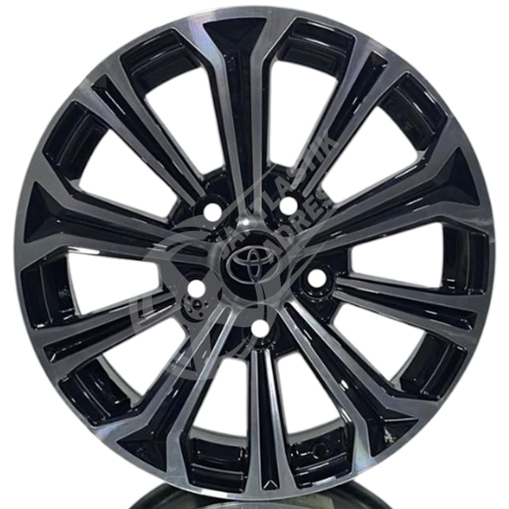 6.5X15 PCD 5X114.3 DY-605 Black Diamond ET39 60.1