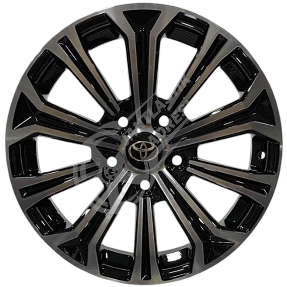 7.0x16 PCD 5X114.3 DY-606 Black Diamond ET40 60.1