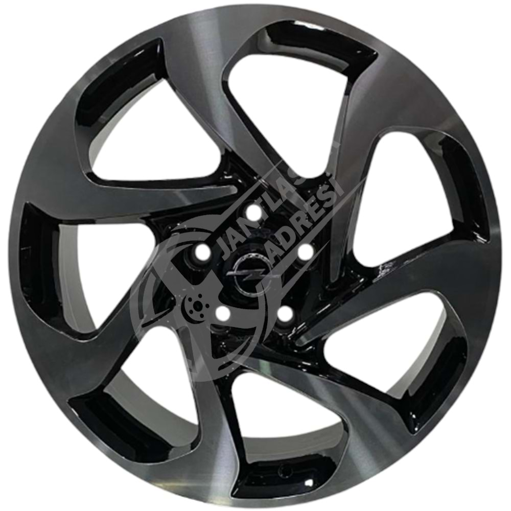 8.0X18 PCD 5X120 TPL-7012 Black Diamond ET42 56.6