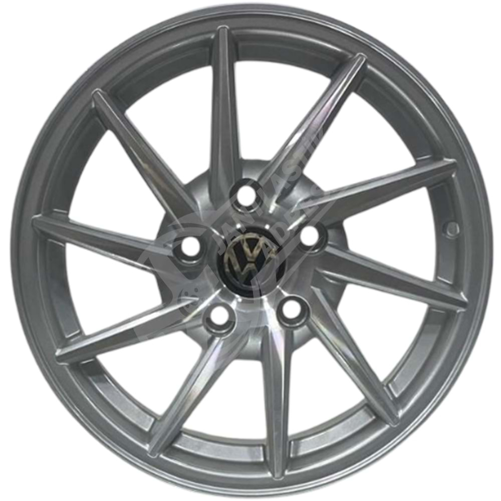 6.0X15 PCD 5X112 JNT-36 Silver ET35 67.1