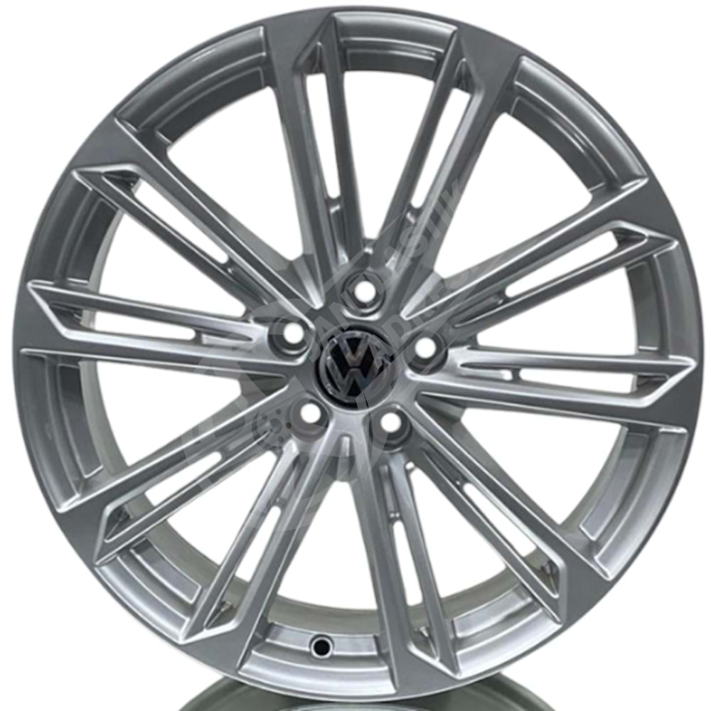 7.5X17 PCD 5X112 DY-297 Silver ET45 57.1