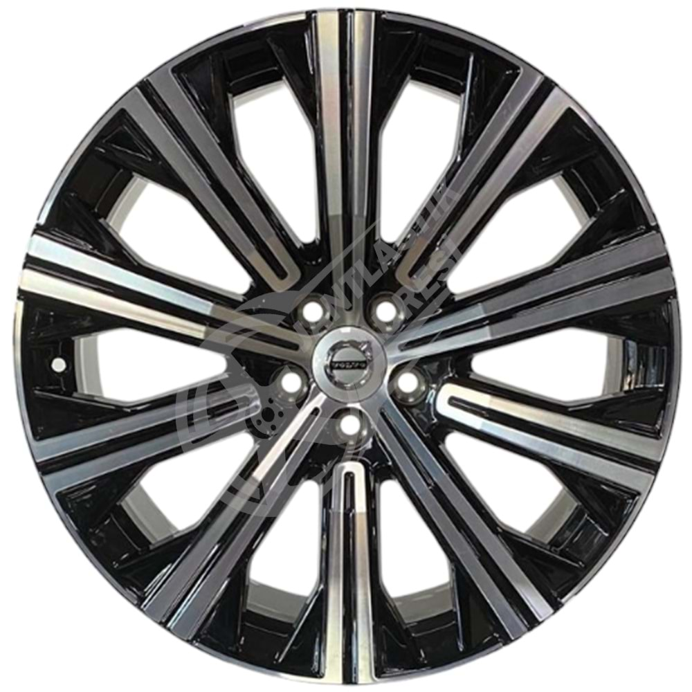 9.0X20 PCD 5X108 Volvo ORJ. Black Diamond ET38.5 63.4