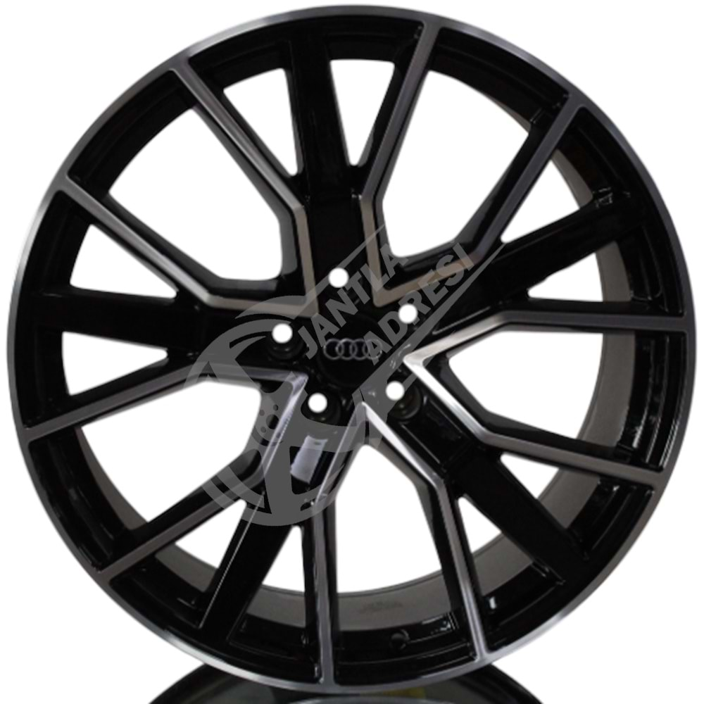 9.0X20 PCD 5X112 BK-5131 Black Diamond ET34 66.45