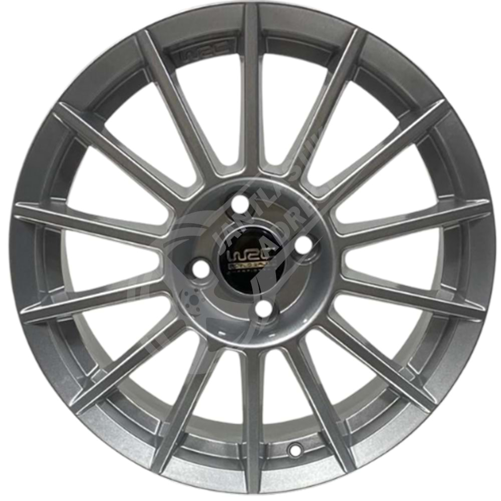 7.5X17 PCD 4X108 DJ-636 WRC Silver ET25 73.1