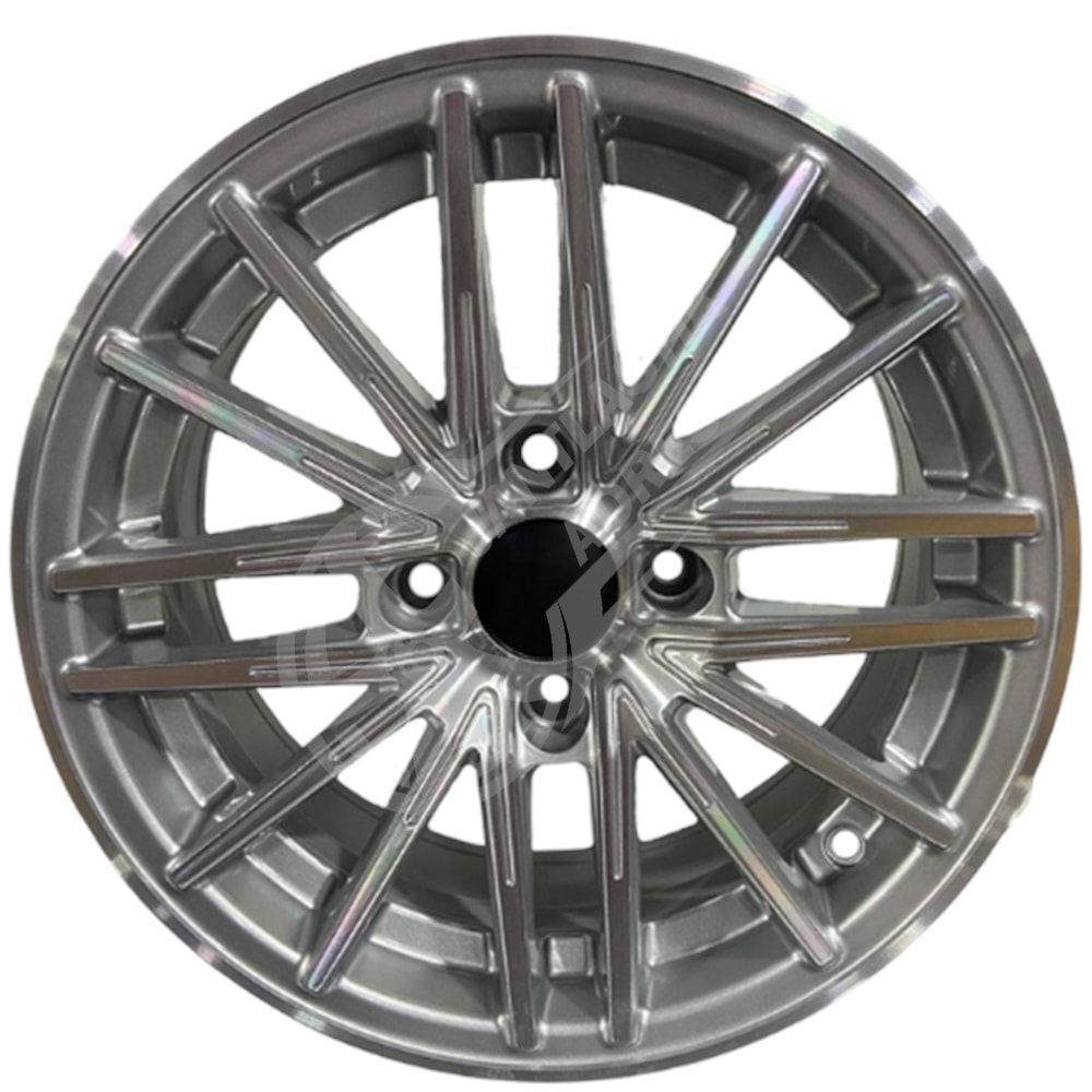 6.0X14 PCD 4X108 EMR-165 Silver ET25 65.1