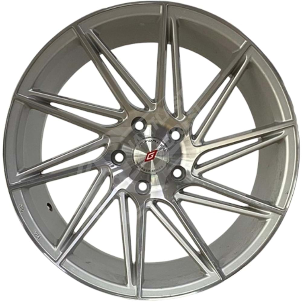 8.5X19 PCD 5X120 IFG-26L Silver ET35 73.1 Front Left