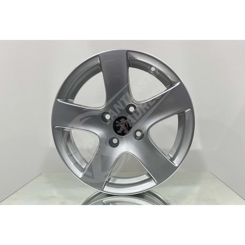 6.0X15 PCD 4X108 P-015 Silver ET20 65.1