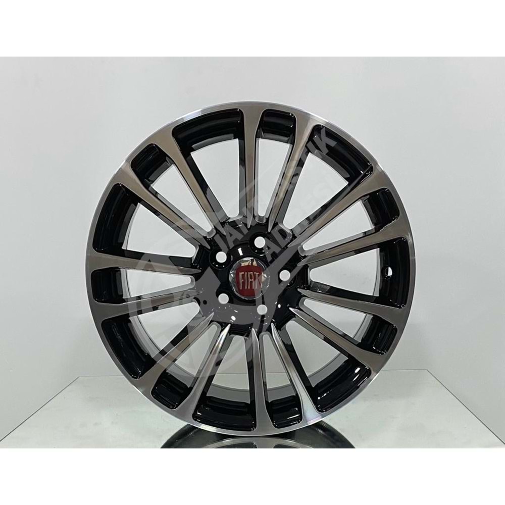 7.0X16 PCD 5X98 DY-956 Black Diamond ET39 58.1