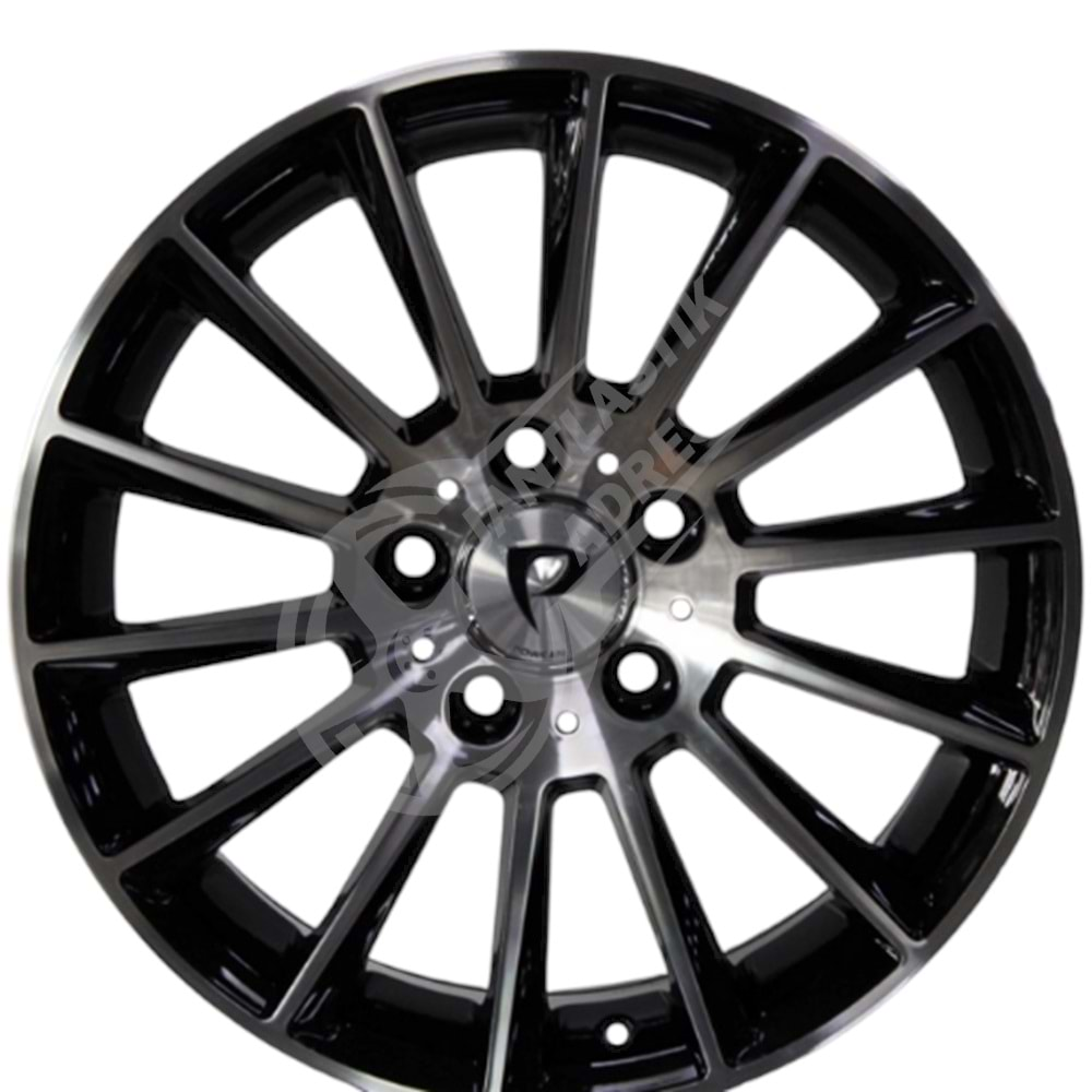 7.0X16 PCD 5X112 BK-836 Black Diamond ET35 66.6