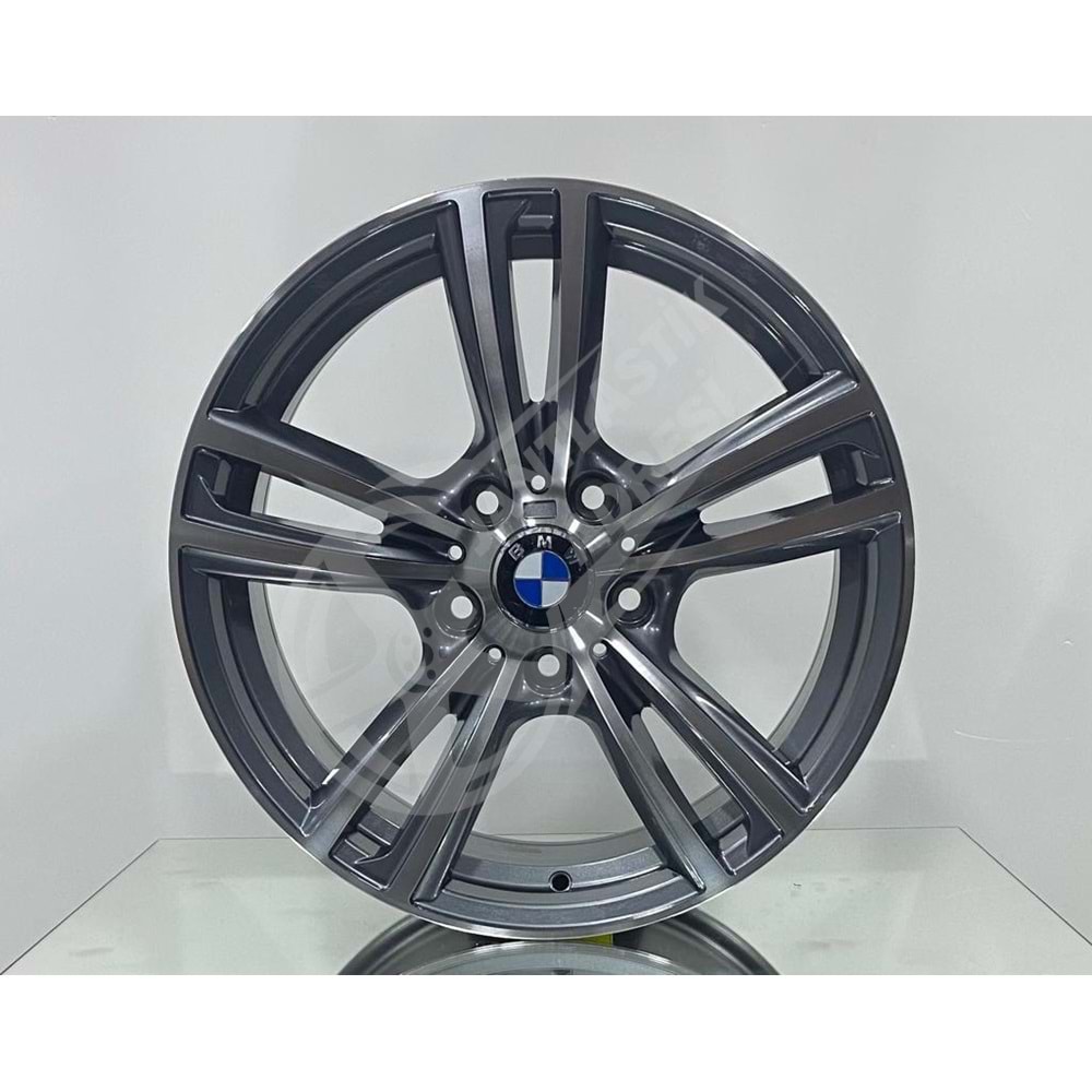 8.0X17 PCD 5X120 BK-5739 Gun Metal ET35 72.56