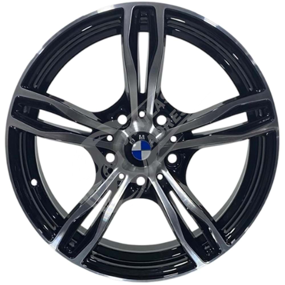 8.0X17 PCD 5X120 B-492 Black Diamond ET34 72.56
