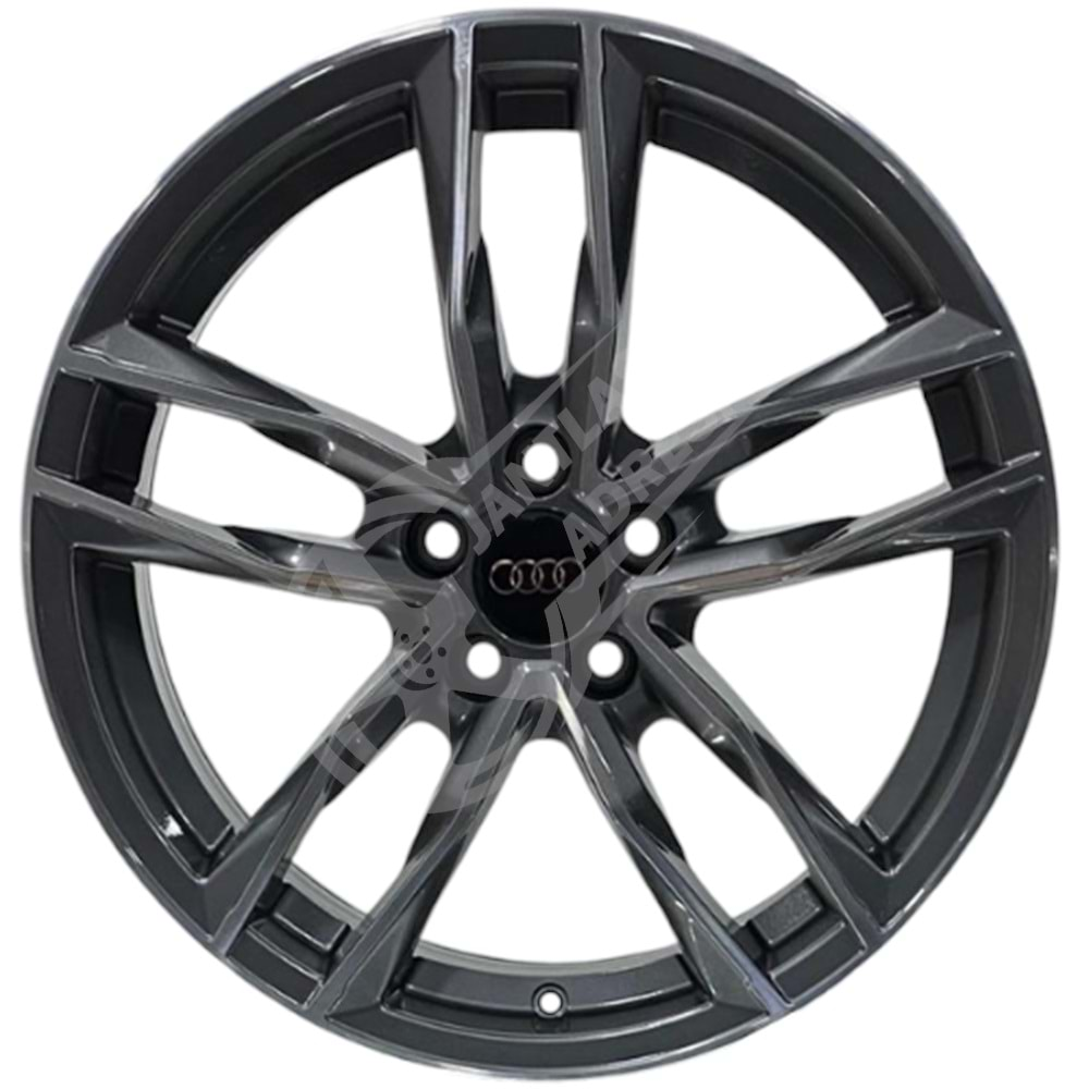 7.5X17 PCD 5X100 DY-187 Gun Metal ET35 57.1