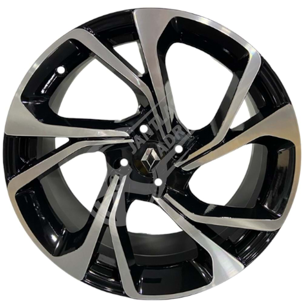 7.5X17 PCD 4X100 DY-907 Black Diamond ET40 60.1