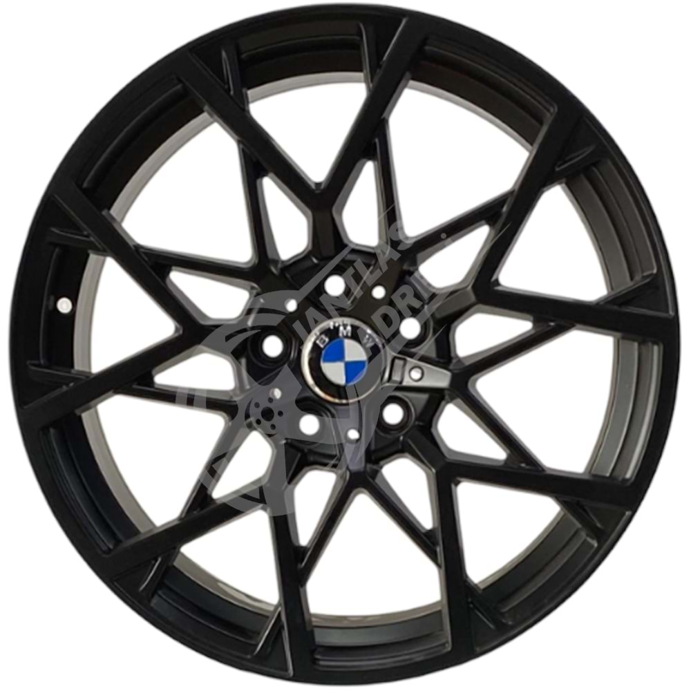 8.0X18 PCD 5X112 F-8464 Matt Black ET30 66.6