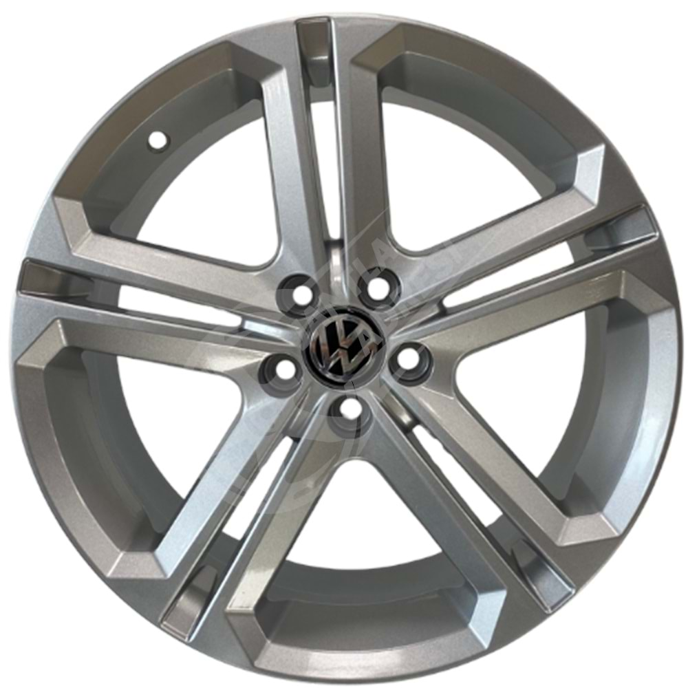 7.5X17 PCD 5X100 STW-714 Silver ET45 73.1