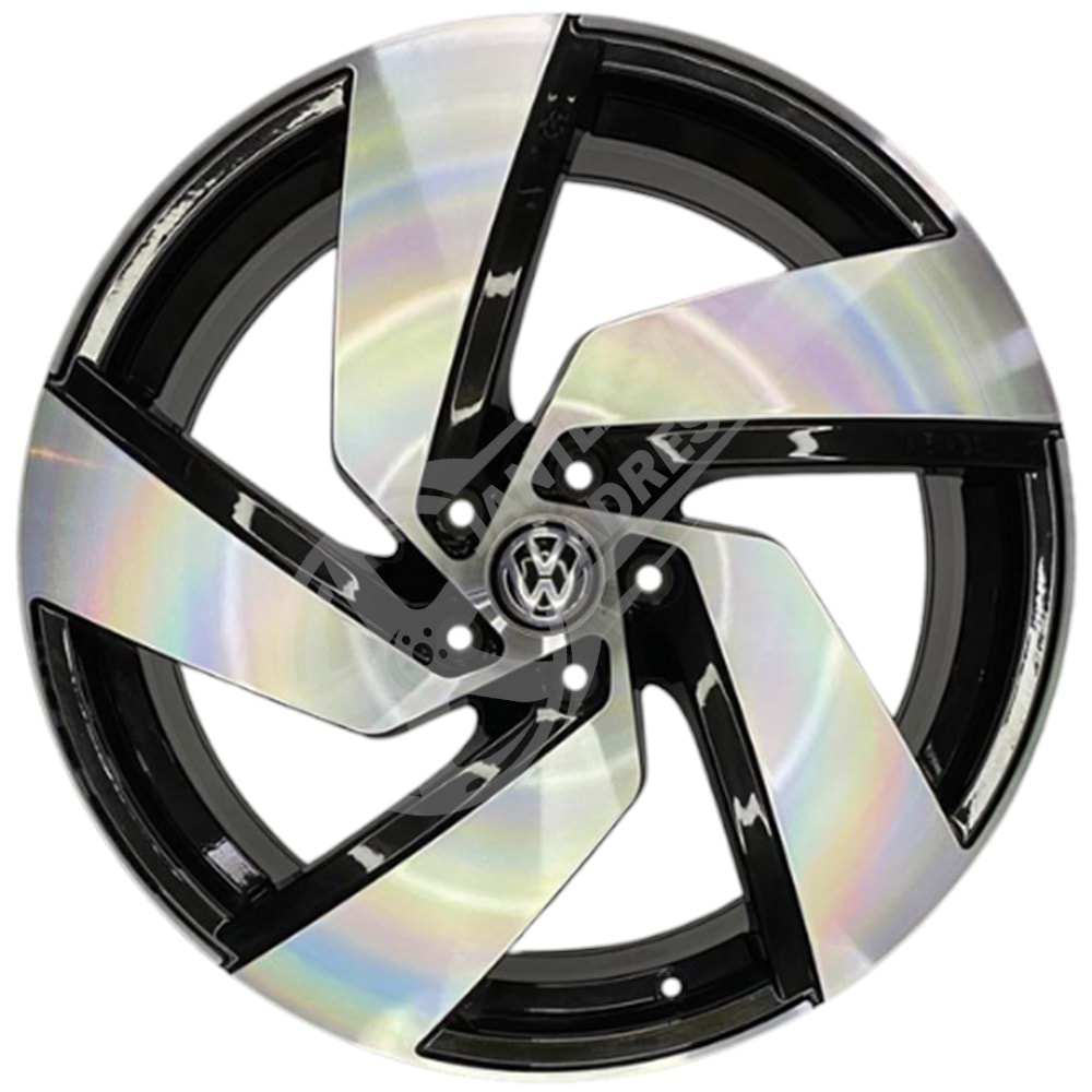 8.0X18 PCD 5X112 BK-5773 Black Diamond ET45 57.1