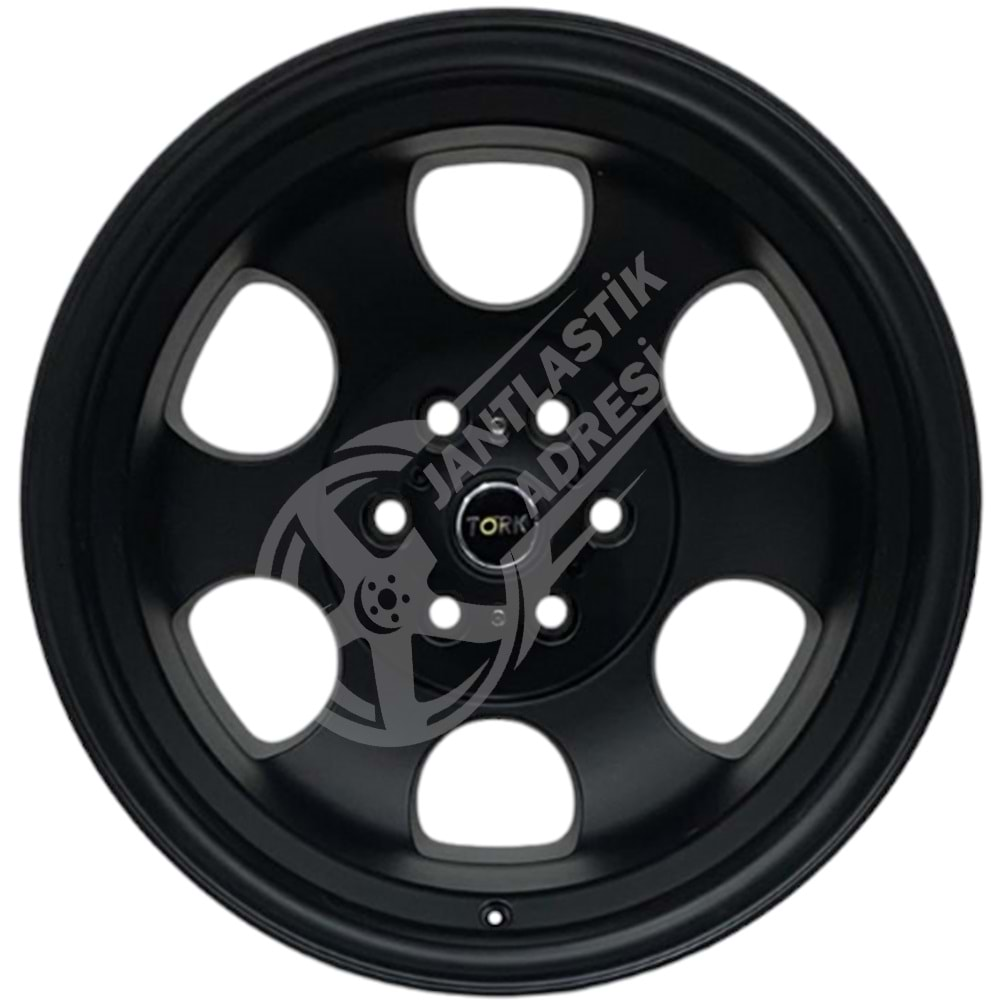 10X16 PCD 5X120 Tork-3126 Matt Black ET35 65.1