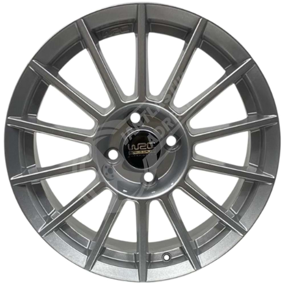 7.5X17 PCD 5X100 DJ-636 WRC Silver ET35 57.1