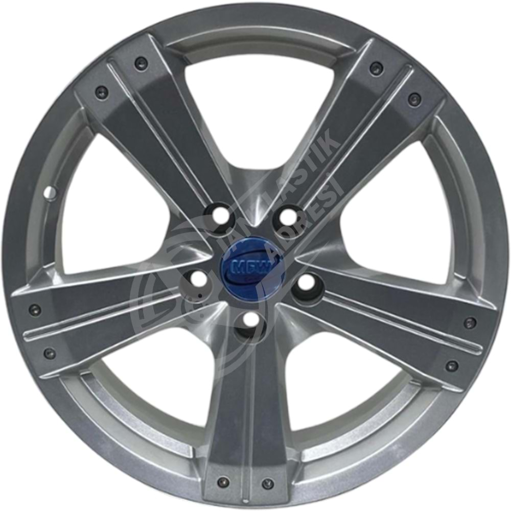 7.5X17 PCD 5X112 MEW-67 Silver ET37 66.6