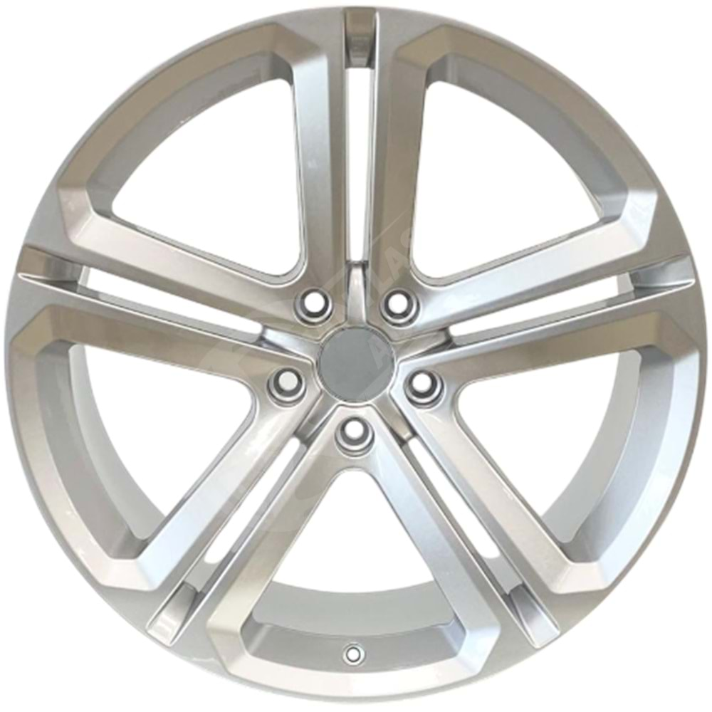 8.5X19 PCD 5X112 DY-1019 Silver Mallory ET40 57.1