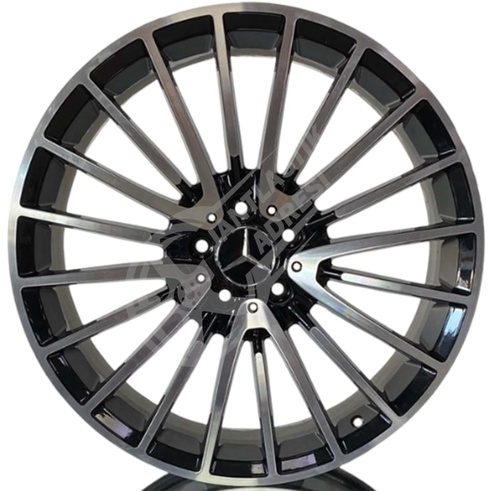 8.0X18 PCD 5X112 DY-1078 Black Diamond ET38 66.6