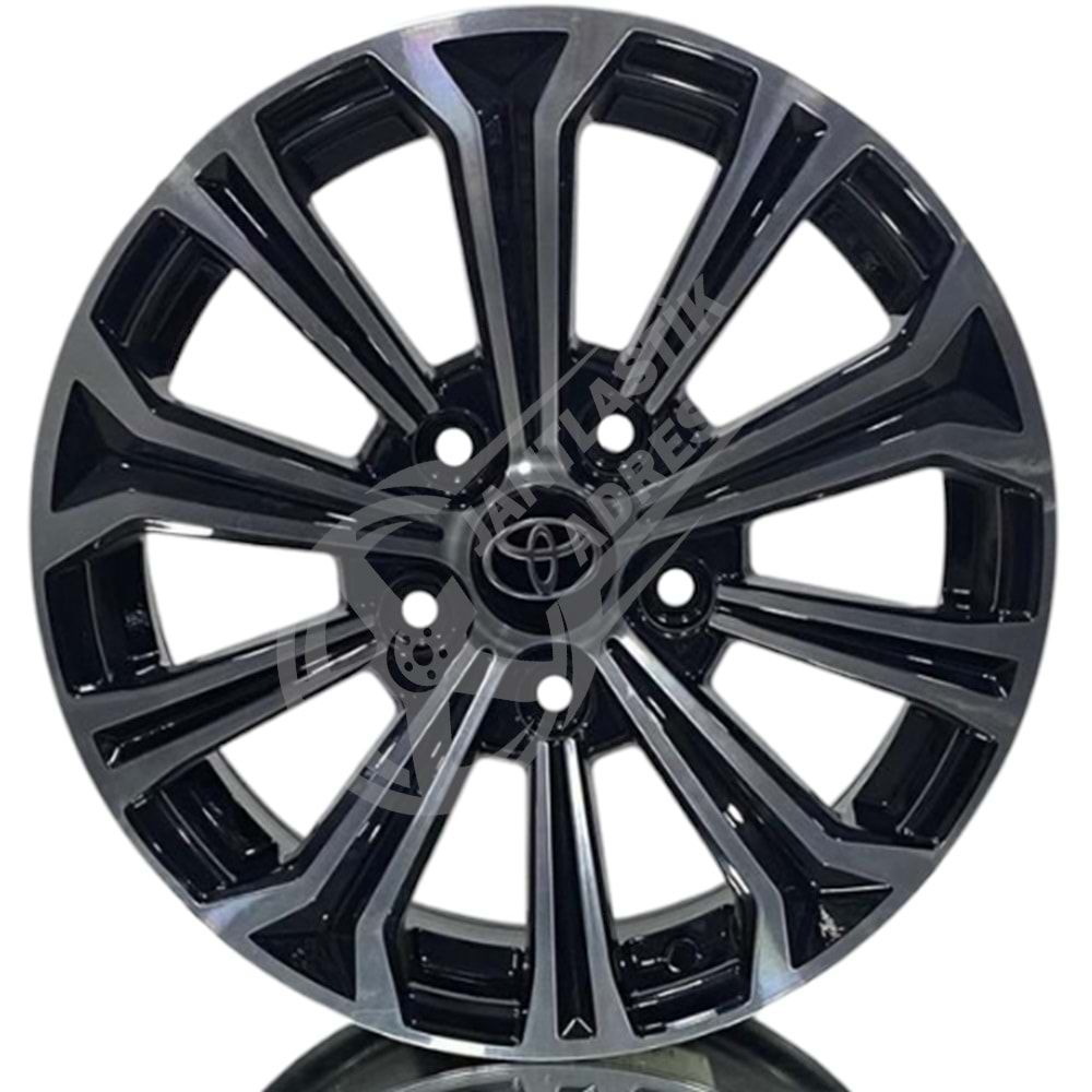 6.5X15 PCD 5X100 DY-605 Black Diamond ET39 54.1