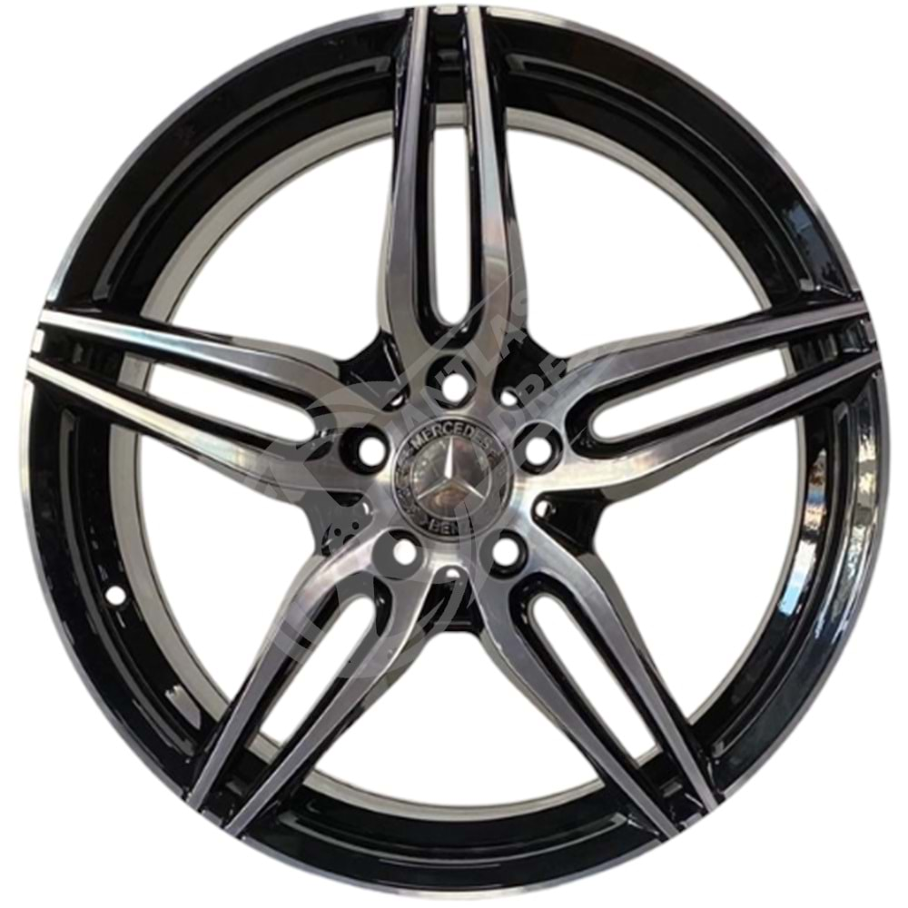 8.5X19 PCD 5X112 DY-289 Mercedes Black Diamond ET38 66.6