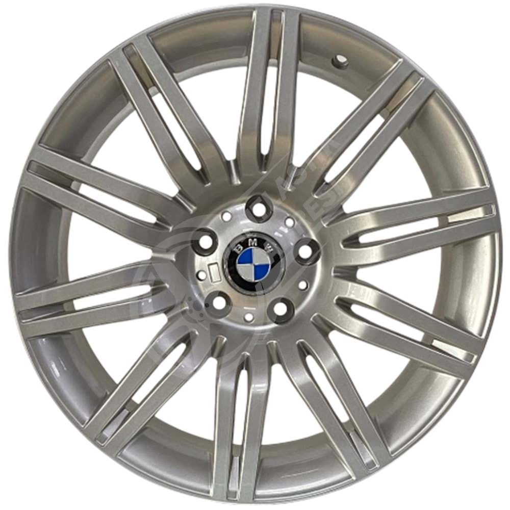 9.5X19 PCD 5X120 F-2119 Silver ET15