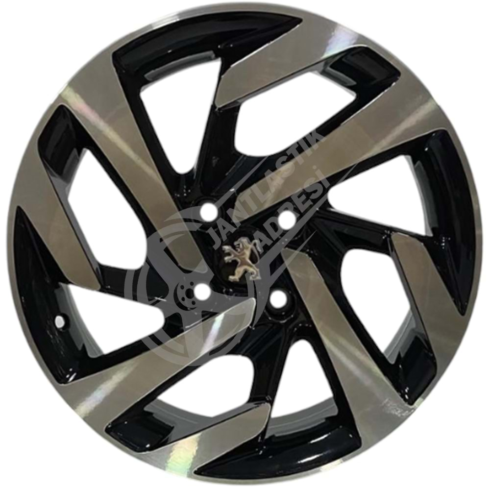 6.5X16 PCD 4X100 STW-619 Black Diamond ET35 67.1