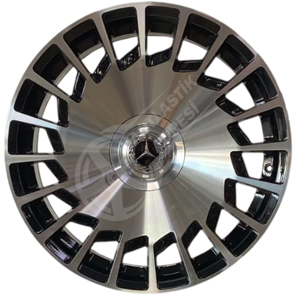 8.5X19 PCD 5X112 R1W-1464 Mercedes BD Chrome ET35 66.6