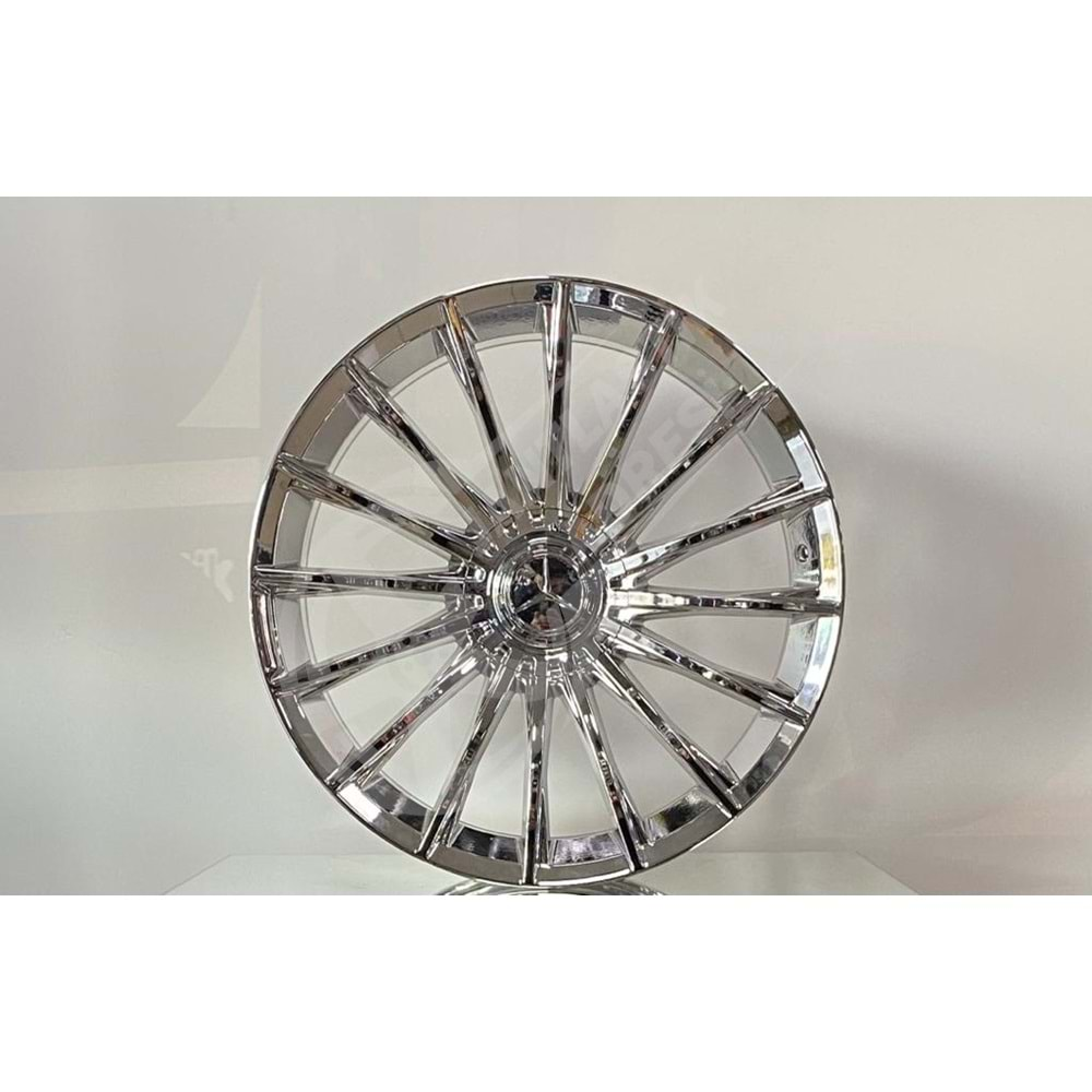 8.5X20 PCD 5X112 R1W-1499 Chrome Mercedes ET35 66.6