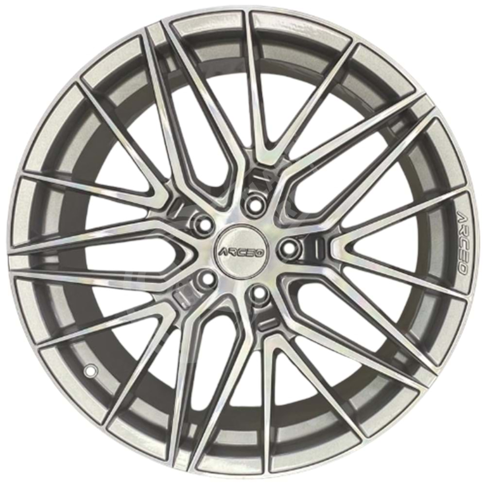 8.5X19 PCD 5X112 ARC-19193 Silver Sevilla ET37 73.1