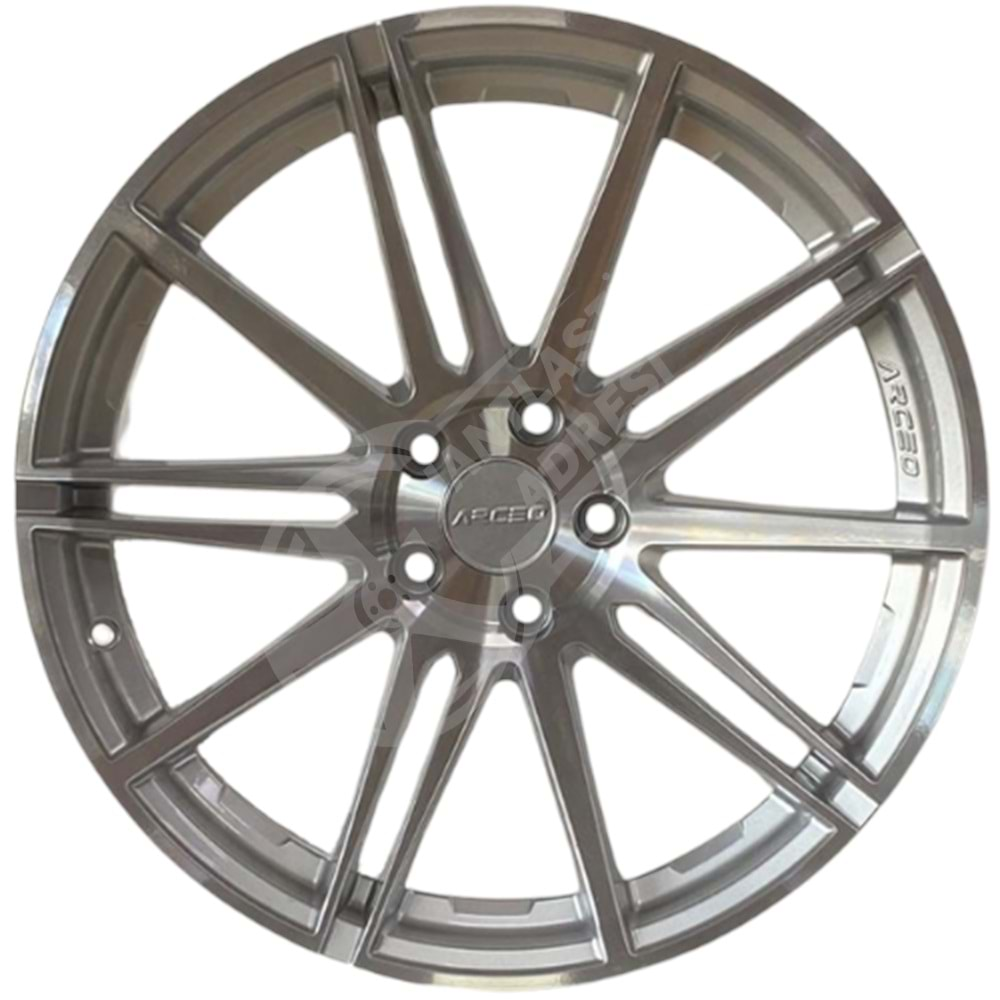 9.5X19 PCD 5X112 ARC-19200 Silver Mallorca ET40 73.1