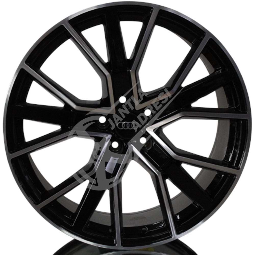 8.0X18 PCD 5X112 BK-5131 Black Machined ET45 66.45