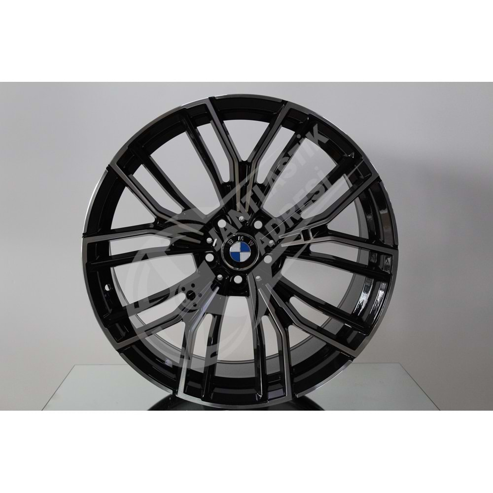 8.0X20 PCD 5X120 BK-5964 Black Machined ET35 72.6