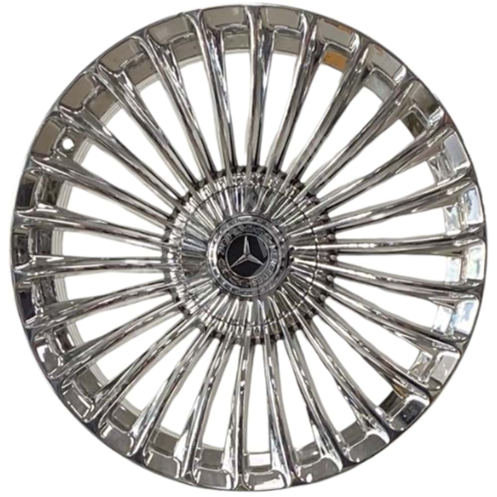 8.5X20 PCD 5X112 BK-3S198 Mercedes Chrome ET38 66.56