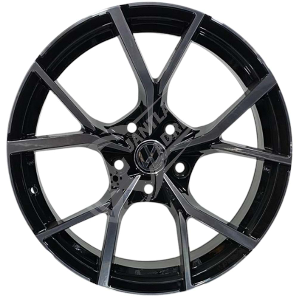 7.5X17 PCD 5X112 DY-917 Black Diamond ET40 57.1