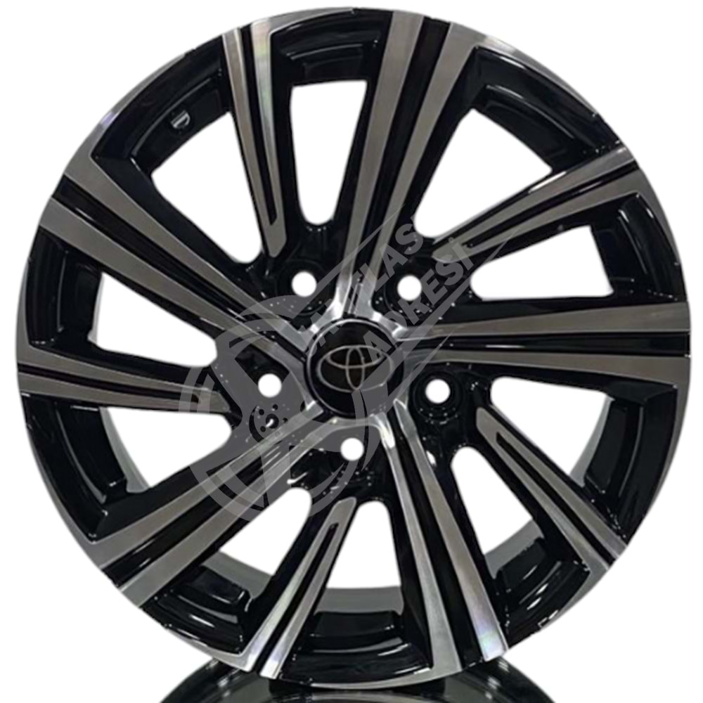 6.5X15 PCD 5X114.3 EMR-15237 Black Diamond ET40 60.1