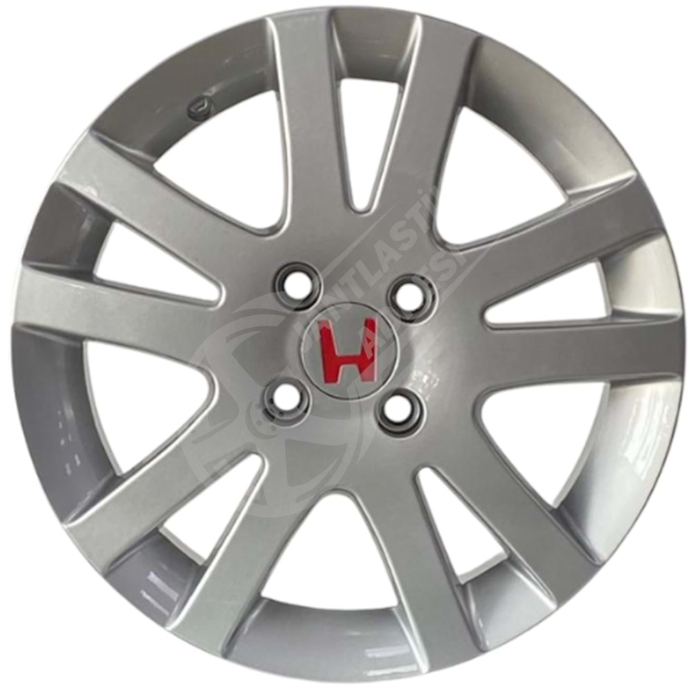 6.0X15 PCD 4X100 EMR A-236 Silver Honda VTEC 2 ET45 56.1