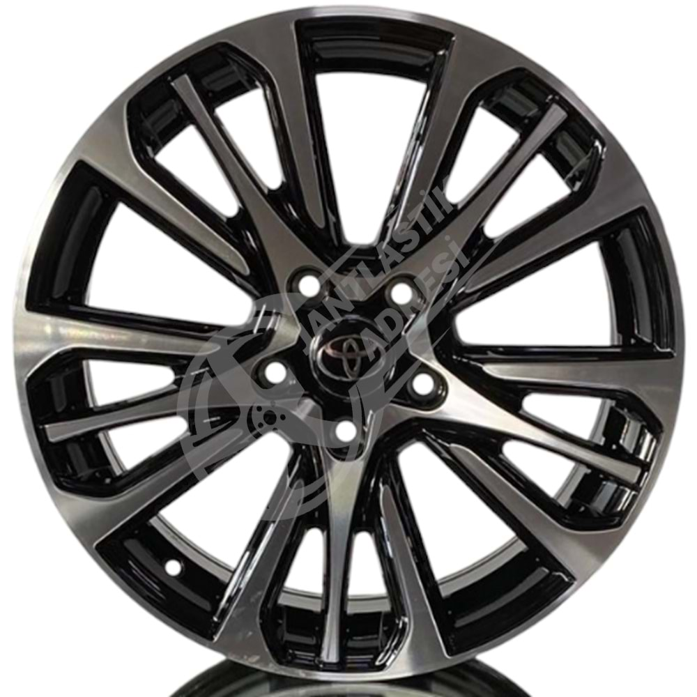 7.0X17 PCD 4X100 BKY-0057 Black Machined ET40 60.1