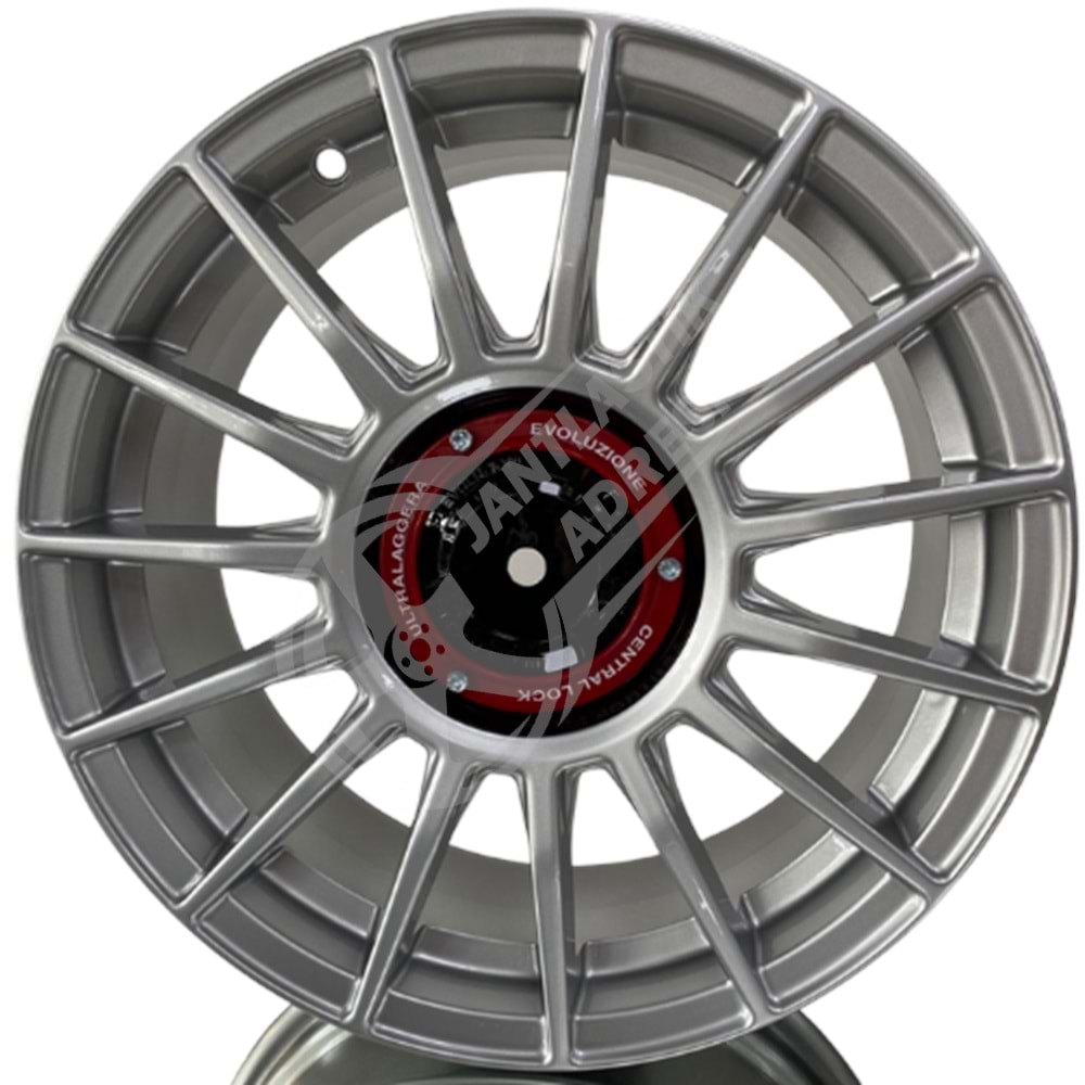 7.0X16 PCD 4X100 R1A-385 Silver OZ ET35 67.1 7.0X16 PCD 4X100 R1A-385 Silver OZ ET35 67.1