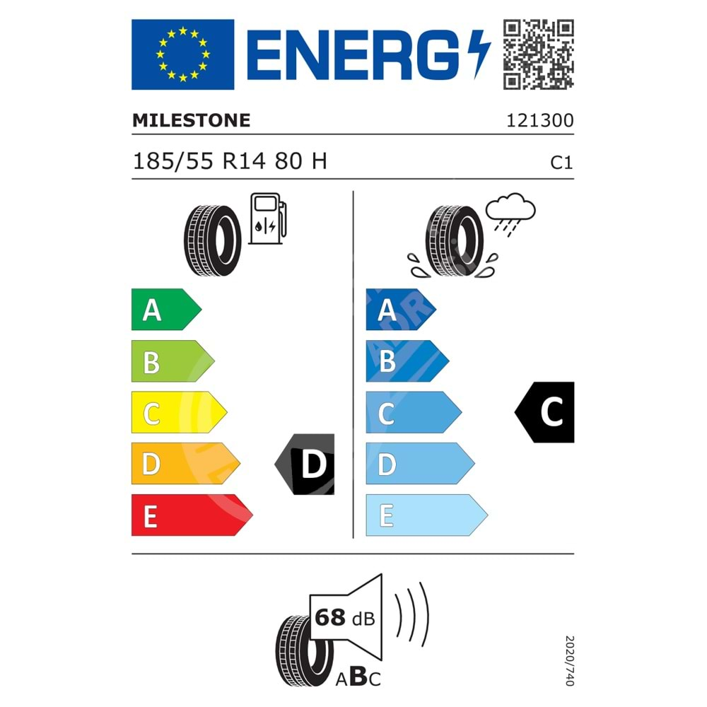 185/55R14 80H Milestone CarMile