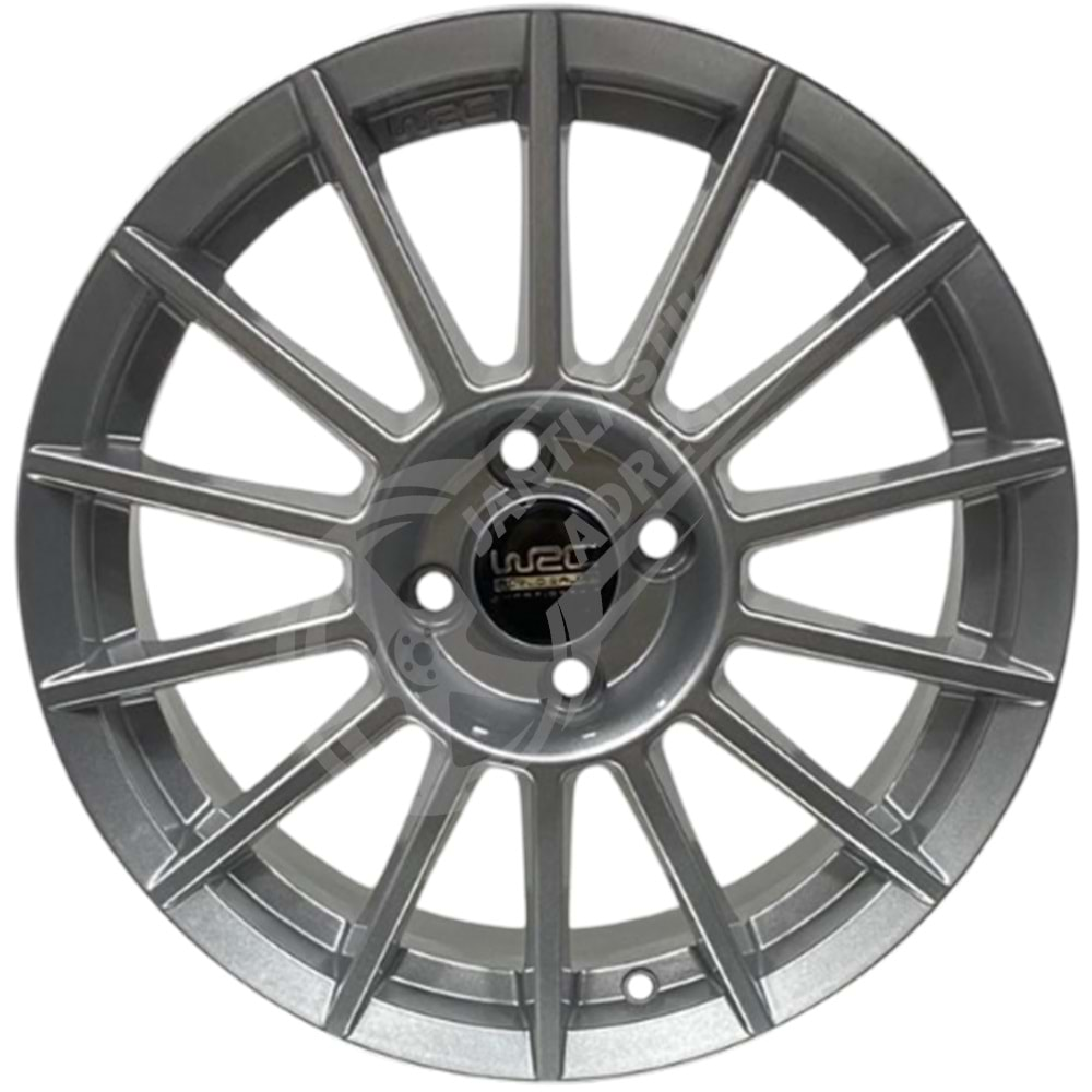 7.0X16 PCD 4X100 EMR DY-416 Silver WRC ET35 73.1