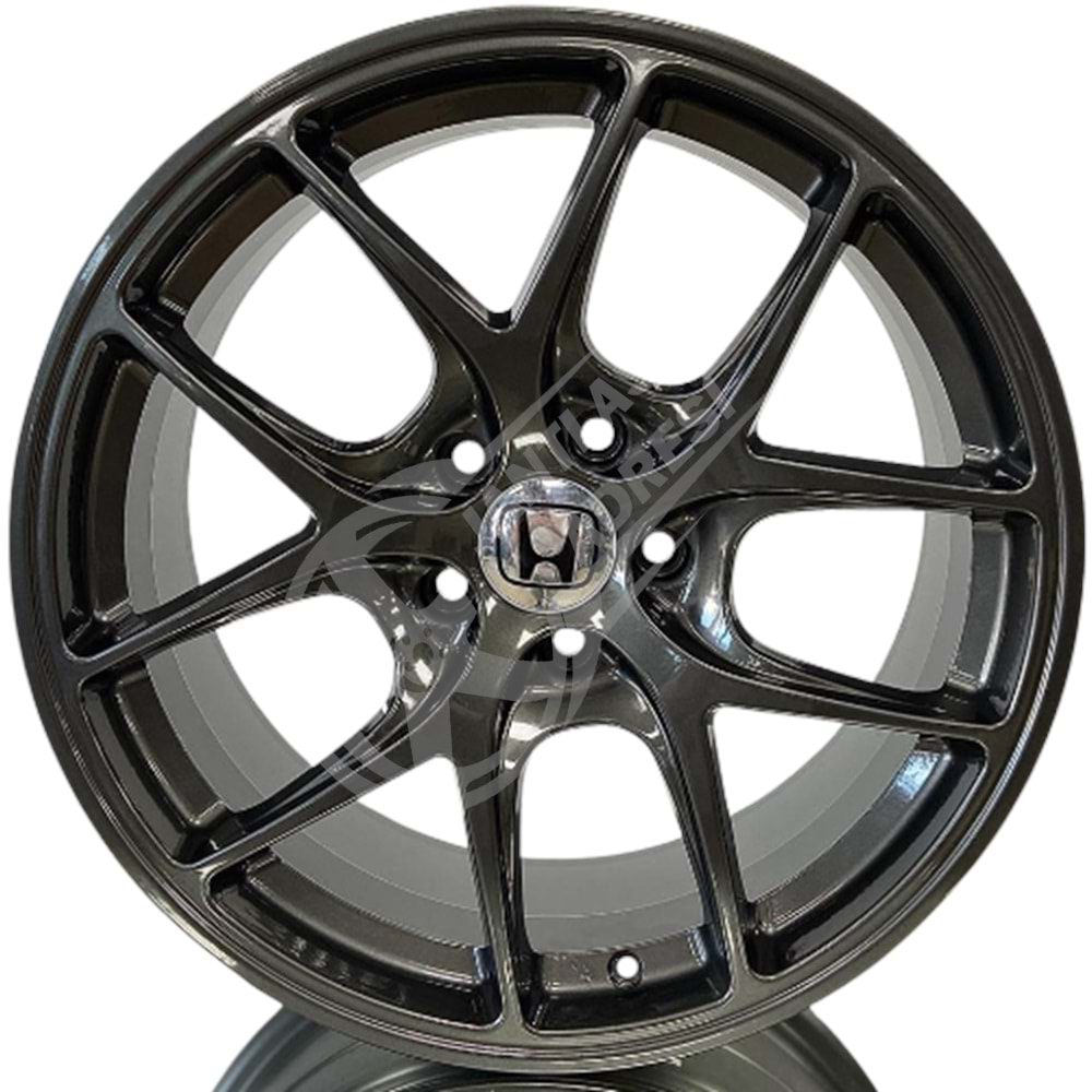 8.0X18 PCD 5X114.3 R1-228 Gun Metal ET35 73.1