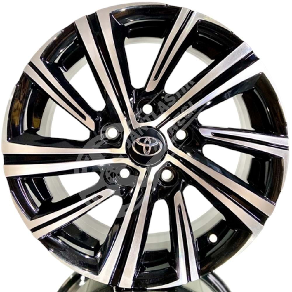 6.5X15 PCD 5X114.3 EMR-15237 Black Diamond ET40 60.1