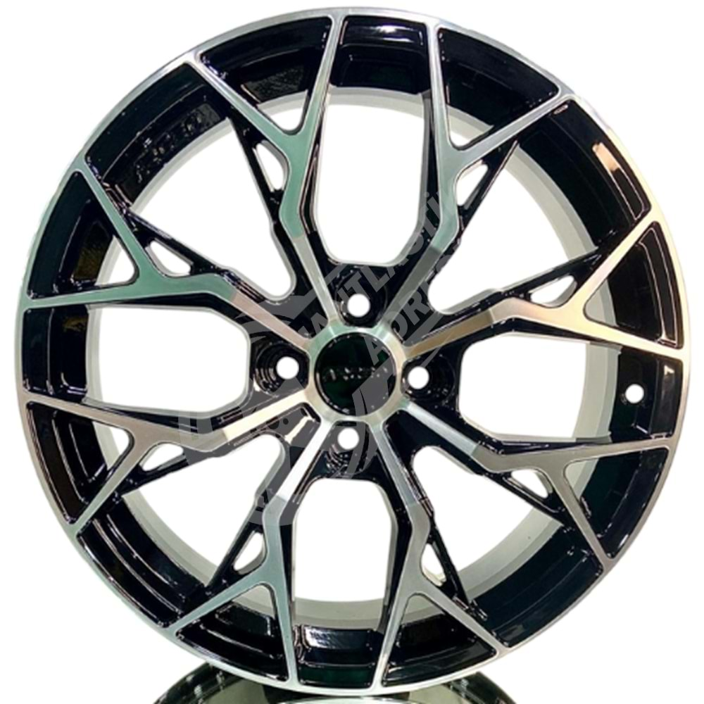 7.5X17 PCD 4X100 ARC M01 Black Diamond ET35 73.1