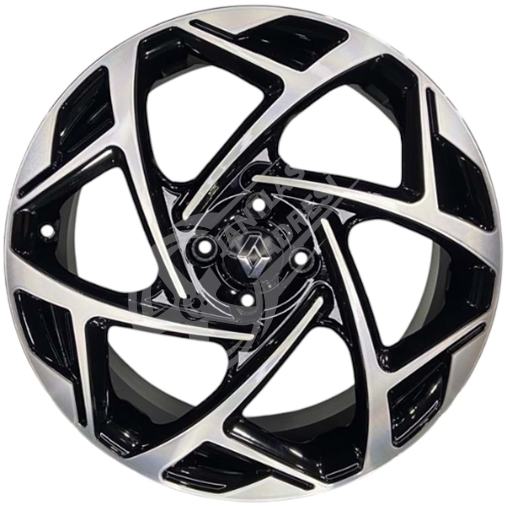 7.5X17 PCD 5X120 Truva-175 Black Diamond ET35 67.1